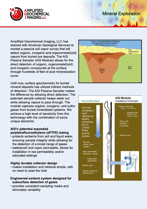 Mineral Exploration Information Sheet