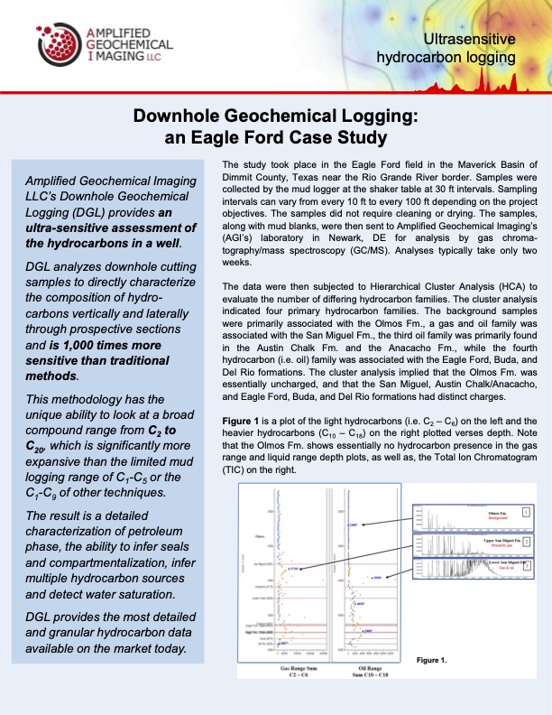 Downhole Geochemical Logging: An Eagle Ford Case Study